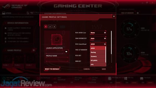 Review Notebook Gaming: ASUS ROG G703VI 19 ASUS G703VI Gaming Center 13