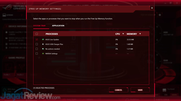 Review Notebook Gaming: ASUS ROG G703VI 22 ASUS G703VI Gaming Center 16