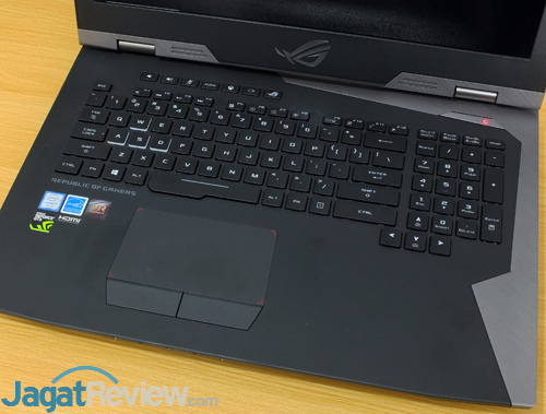 Review Notebook Gaming: ASUS ROG G703VI 13 ASUS G703VI Keyboard