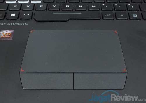 Review Notebook Gaming: ASUS ROG G703VI 20 ASUS G703VI Touchpad