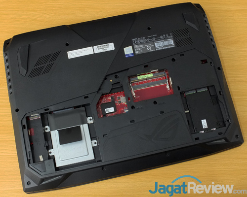Review Notebook Gaming: ASUS ROG G703VI 24 ASUS G703VI Upgrade Compartment