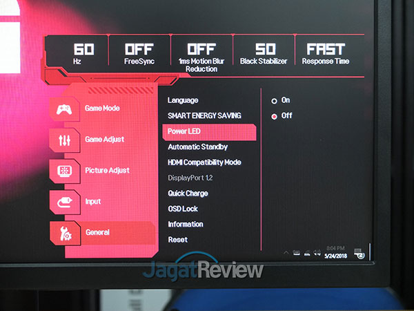 Hands-On Review: Monitor LG 27GK750F-B 32 General Power LED