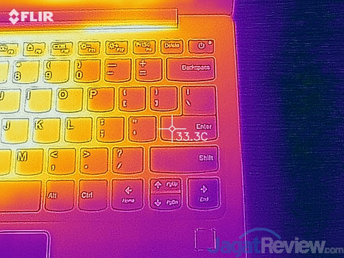 Review Notebook AMD Ryzen: Lenovo IdeaPad 720S-13ARR 38 Lenovo IP 720S 13ARR Flir One 06