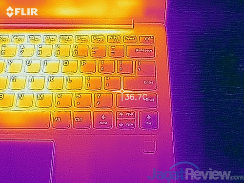 Review Notebook AMD Ryzen: Lenovo IdeaPad 720S-13ARR 39 Lenovo IP 720S 13ARR Flir One 07