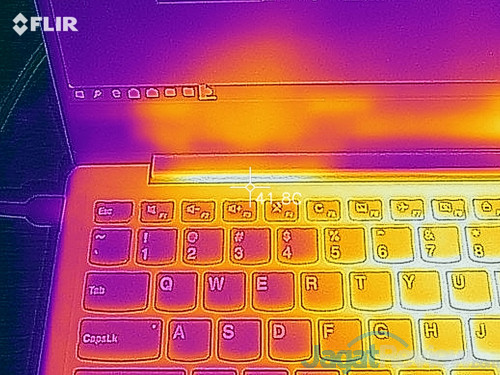 Review Notebook AMD Ryzen: Lenovo IdeaPad 720S-13ARR 45 Lenovo IP 720S 13ARR Flir One 08