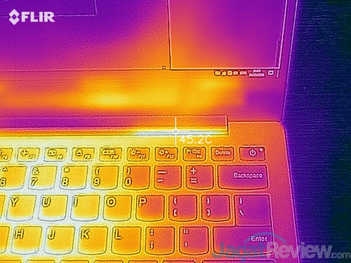 Review Notebook AMD Ryzen: Lenovo IdeaPad 720S-13ARR 48 Lenovo IP 720S 13ARR Flir One 11