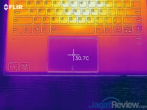 Review Notebook AMD Ryzen: Lenovo IdeaPad 720S-13ARR 44 Lenovo IP 720S 13ARR Flir One 19