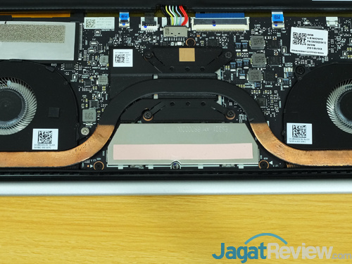 Review Notebook AMD Ryzen: Lenovo IdeaPad 720S-13ARR 18 Lenovo IP 720S 13ARR Heatsink