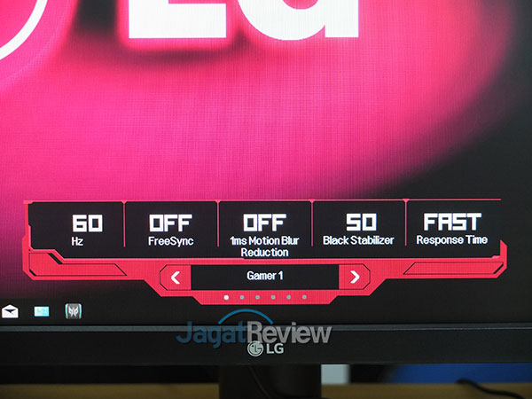 Hands-On Review: Monitor LG 27GK750F-B 3 Quick Setting 01