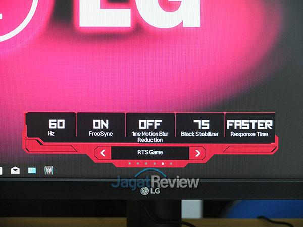 Hands-On Review: Monitor LG 27GK750F-B 7 Quick Setting 05