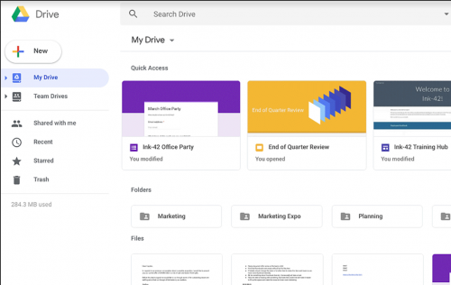 google drive new