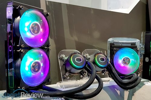 Booth Raid Computex 2018: Cooler Master 14 Cooler Master MasterLiquid RS Series