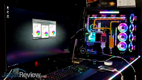 Booth Raid Computex 2018: Thermaltake 5 Thermaltake RGB