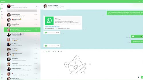 Microsoft Siapkan WhatsApp Versi UWP dengan FluentDesign 1 whatsappuwpdesktop