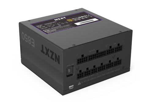 NZXT Umumkan Lini Power Supply Digital E Series 6 E850 vents down left 45