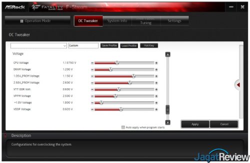 F Stream OC Tweaker 2s