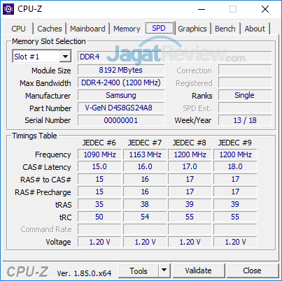 Review Intel NUC8i7HVK "Hades Canyon": PC Gaming Mini Bertenaga Besar 6 Intel NUC8i7HVK CPUZ 04