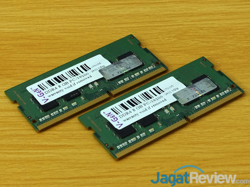 Review Intel NUC8i7HVK  Intel NUC8i7HVK Memory