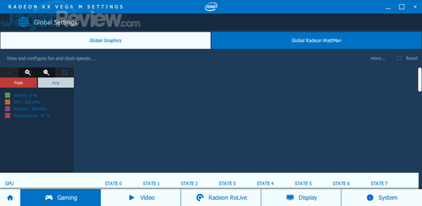 Review Intel NUC8i7HVK  Intel NUC8i7HVK Radeon Settings 05