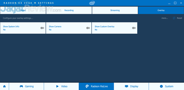 Review Intel NUC8i7HVK  Intel NUC8i7HVK Radeon Settings 11