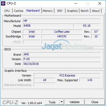 Review Notebook Gaming: Omen by HP 15-dc0035TX 3 Omen by HP 15 dc0035TX CPUZ 02