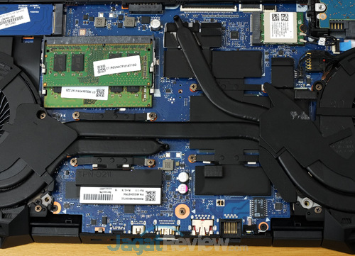 Review Notebook Gaming: Omen by HP 15-dc0035TX 29 Omen by HP 15 dc0035TX Heatsink