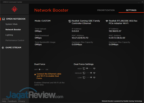 Review Notebook Gaming: Omen by HP 15-dc0035TX 3 Omen by HP 15 dc0035TX Omen Command Center 03