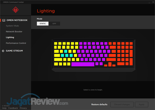 Review Notebook Gaming: Omen by HP 15-dc0035TX 5 Omen by HP 15 dc0035TX Omen Command Center 05