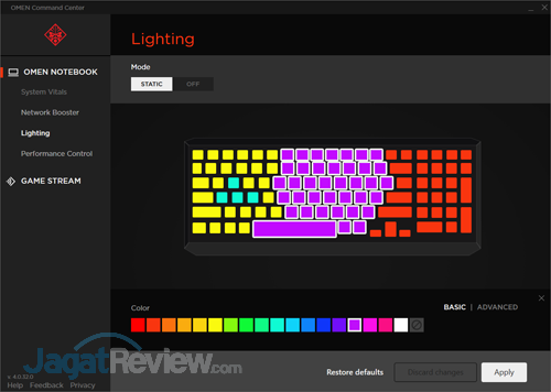 Review Notebook Gaming: Omen by HP 15-dc0035TX 17 Omen by HP 15 dc0035TX Omen Command Center 06