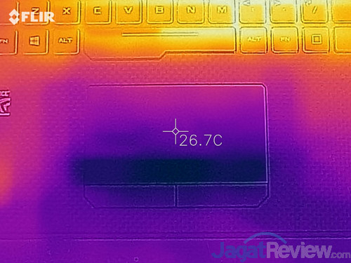 Review Notebook Gaming: ASUS ROG STRIX GL504GS Scar II 41 ASUS ROG GL504GS Flir One 07
