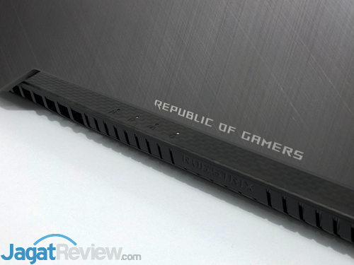 Review Notebook Gaming: ASUS ROG STRIX GL504GS Scar II 19 ASUS ROG GL504GS Indicator Lamps
