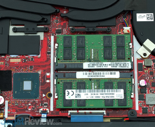 Review Notebook Gaming: ASUS ROG STRIX GL504GS Scar II 32 ASUS ROG GL504GS Memory PCH