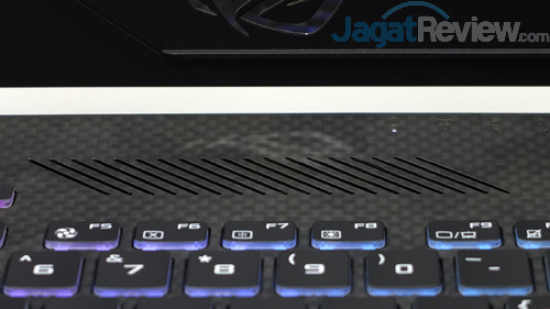 Review Notebook Gaming: ASUS ROG STRIX GL504GS Scar II 23 ASUS ROG GL504GS Ventilation Top