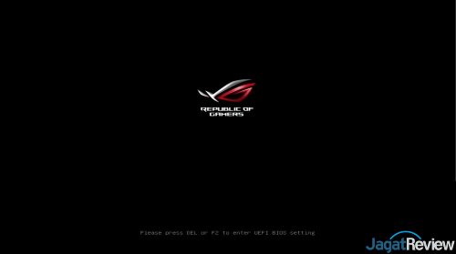 Hands-On Motherboard ASUS ROG STRIX X470-F Gaming 1 Bios Loading Screens