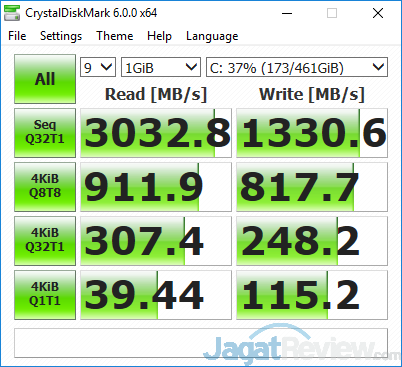Preview HP Envy x360 13-ag0023au: Laptop AMD Ryzen dengan Performa dan Fitur Premium 9 HP Envy x360 RR Crystal Disk Mark