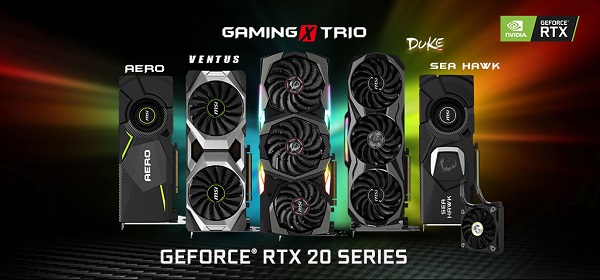 MSI Umumkan Lini Geforce RTX 20-Series Terbaru 7 MSI RTX