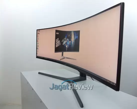 Samsung CHG90 Angle samping