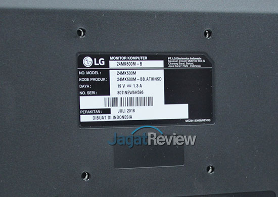 VESA Mount LG 24MK600M