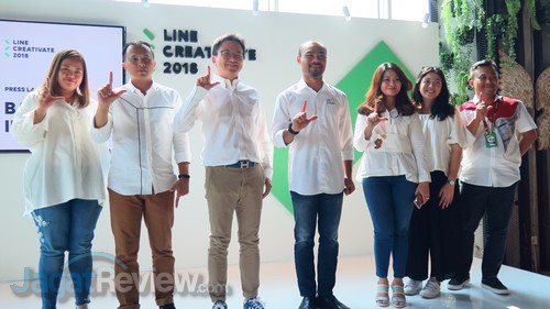 Bertemakan  line creativate 2018 1