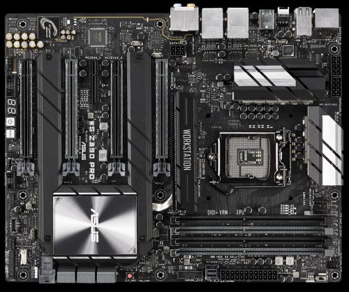 ASUS Tampilkan Motherboard WS Z390 Pro dengan Chip PCIe Bridges 2 2 5