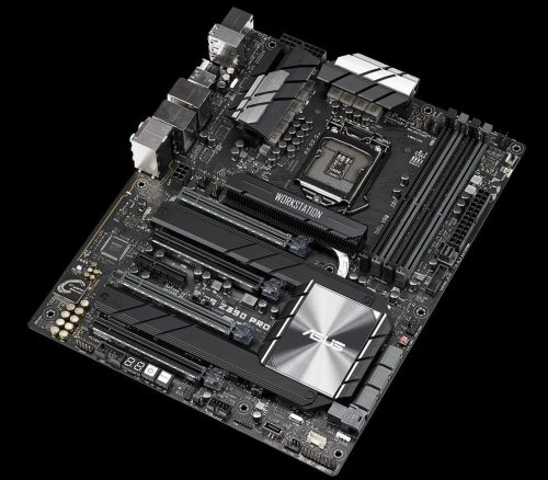 ASUS Tampilkan Motherboard WS Z390 Pro dengan Chip PCIe Bridges 3 3 2