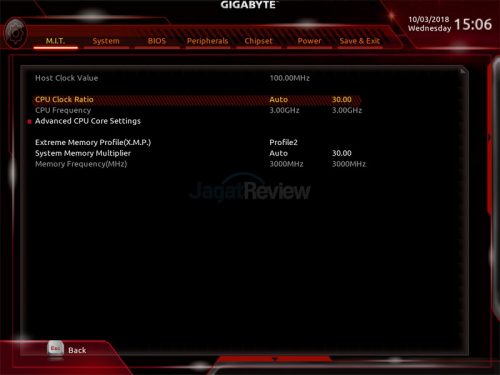 Hands-On Review Motherboard Gigabyte X399 Aorus Xtreme 3 3. Advance Freq Settings