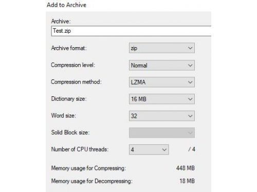 RAM di Core i9-9900K: DDR4-2666 vs DDR4-3600 5 7zip 322x375