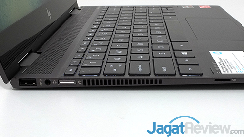 Review Notebook AMD Ryzen: HP Envy x360 13-ag0023au 7 HP Envy x360 13 ag0023au Connectors Left
