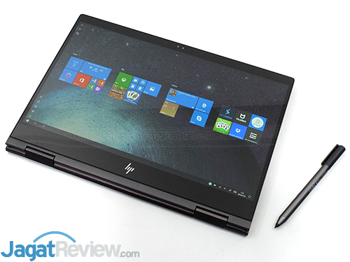 Review Notebook AMD Ryzen: HP Envy x360 13-ag0023au 10 HP Envy x360 13 ag0023au Tablet Mode