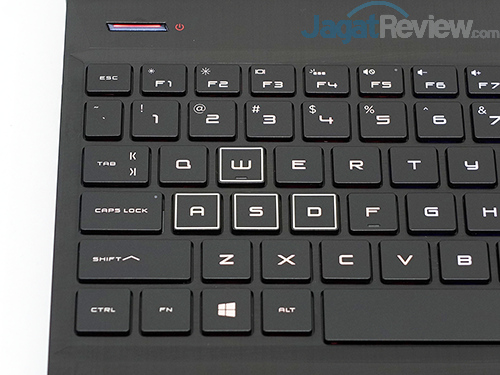 HP Omen 15 dc0036tx ASDW Buttons