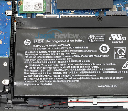 HP Omen 15 dc0036tx Battery