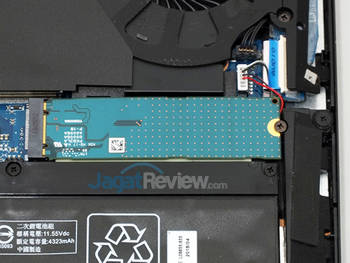 HP Omen 15 dc0036tx M2 PCIe Storage