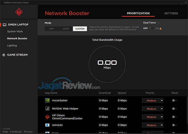 HP Omen 15 dc0036tx OMEN Command Center 04