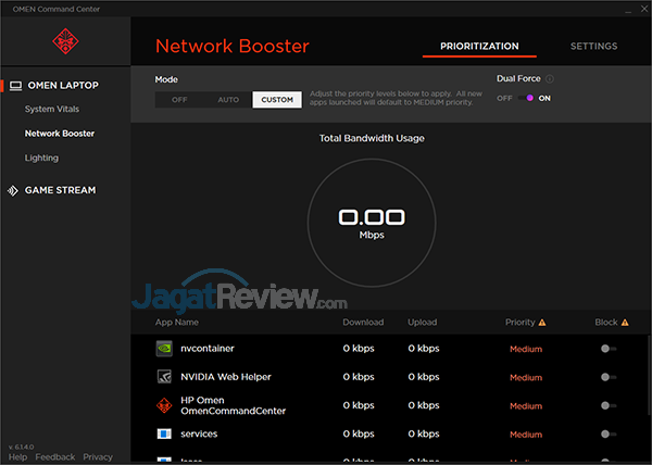 HP Omen 15 dc0036tx OMEN Command Center 05